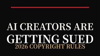AI Creators Are Getting Sued in 2026: The Copyright Rules That Actually Matter
