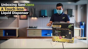 Hi-Tech SaniClans - A Touch Less Sanitizer Dispenser
