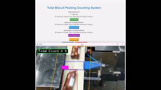 Real-Time Biscuit Counting System | AI + Computer Vision (Python + YOLOv11)