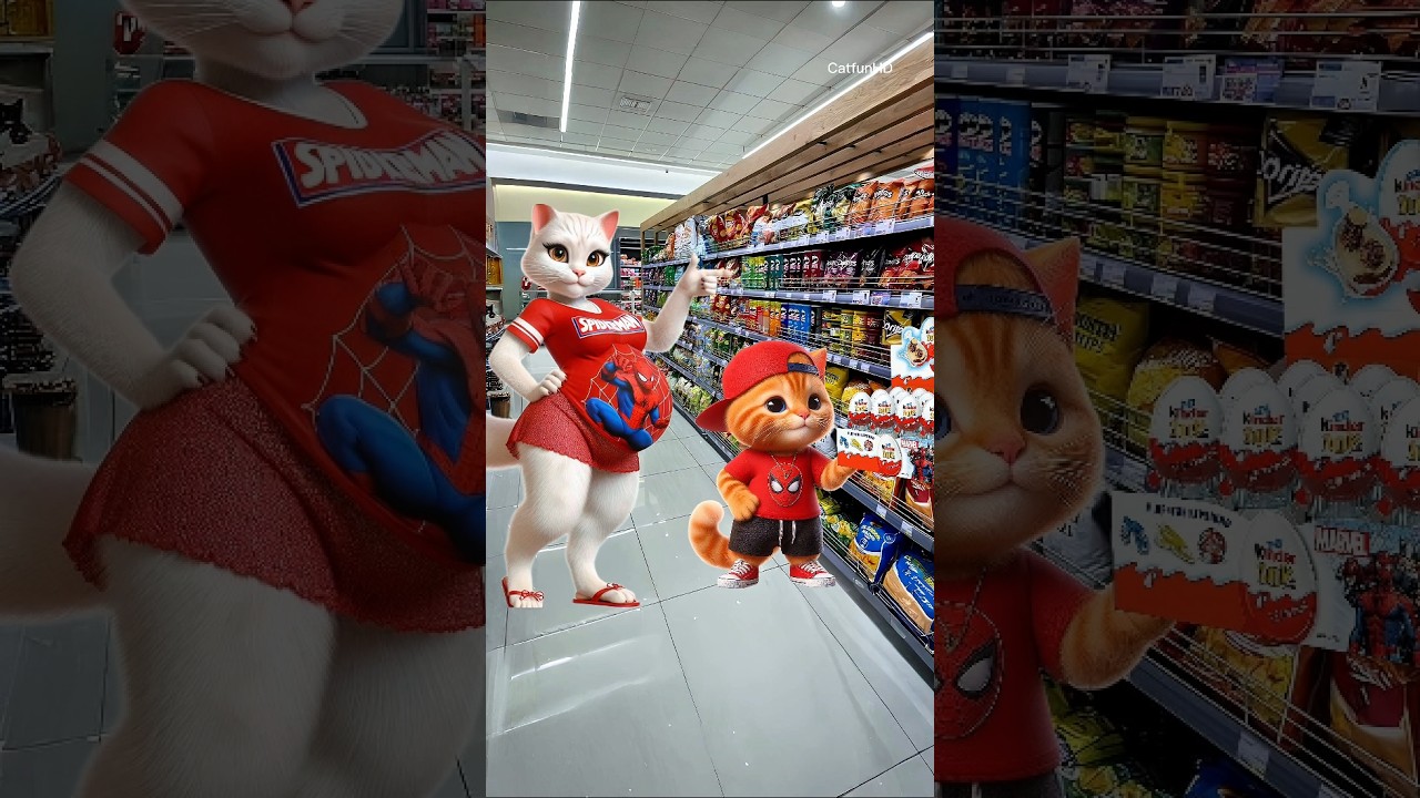 Moomy cats no money has buy kinder joy !! 