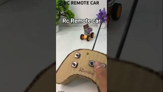 Simple Cardboard RC Car with Steering mechanism #schoolproject​ #diy​  #rccar​ #car​ #automobile​