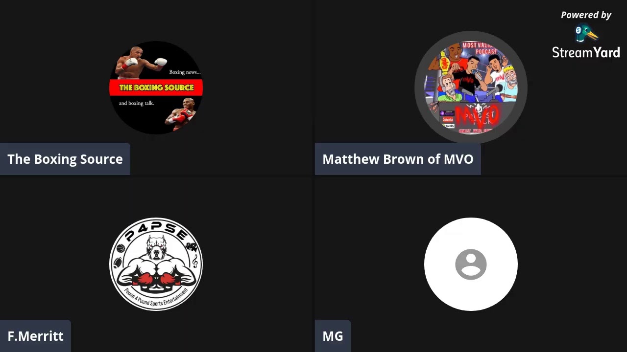 Live boxing podcast for May 23rd 2021