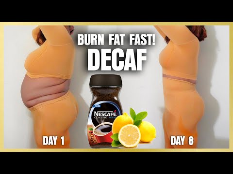 30 lbs down😱 I tried drinking coffee and lemon for weight loss | Kisha rose