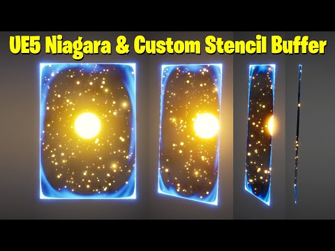 UE5 Niagara & Custom Stencil Buffer Tutorial | Download Files