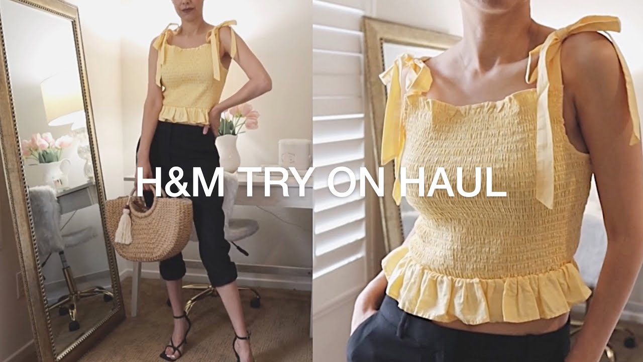 H&M SUMMER TRY ON HAUL 2020 ❤ NEW IN LOOKBOOK