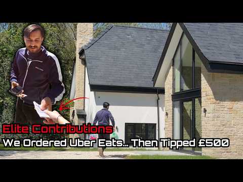 We Ordered Uber Eats… Then Tipped £500 😳