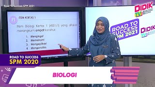DidikTV Road To Success SPM 2021 | Biologi