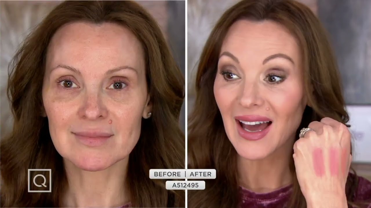 tarte Tartelette Blush in Bloom Amazonian Cheek Palette +Brush on QVC