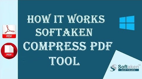 Compress PDF File Online | Reduce PDF Size Without Losing Quality - Softaken PDF Champ Compress PDF