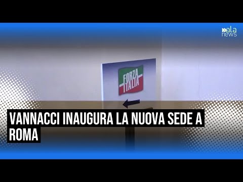 Video Vannacci inaugura la nuova sede del suo partito, Futuro Nazionale, a Roma