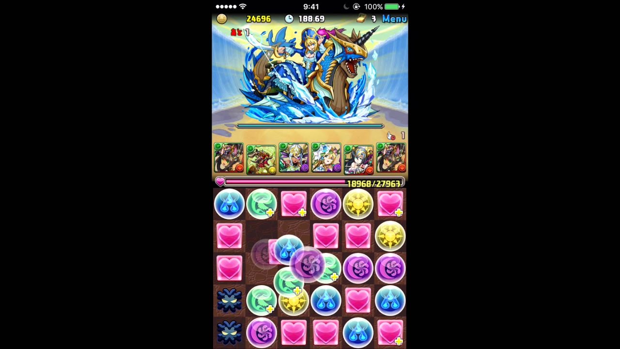 パズドラ ランキングダンジョン 覚醒バステトpt 11万1000点 Youtube