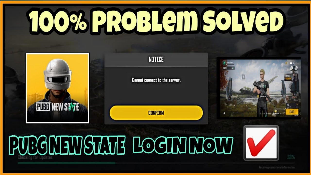 Pubg new State Alpha test Server connection Problem 🥶with Best VPN complete Solution🔥
