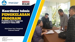 Koordinasi teknis - Pengkelasan Program Pendidikan Guru Penggerak Angkatan 9 tahun 2023