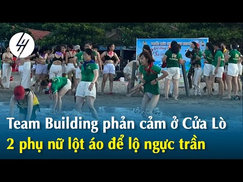 clip hot team building cửa lò