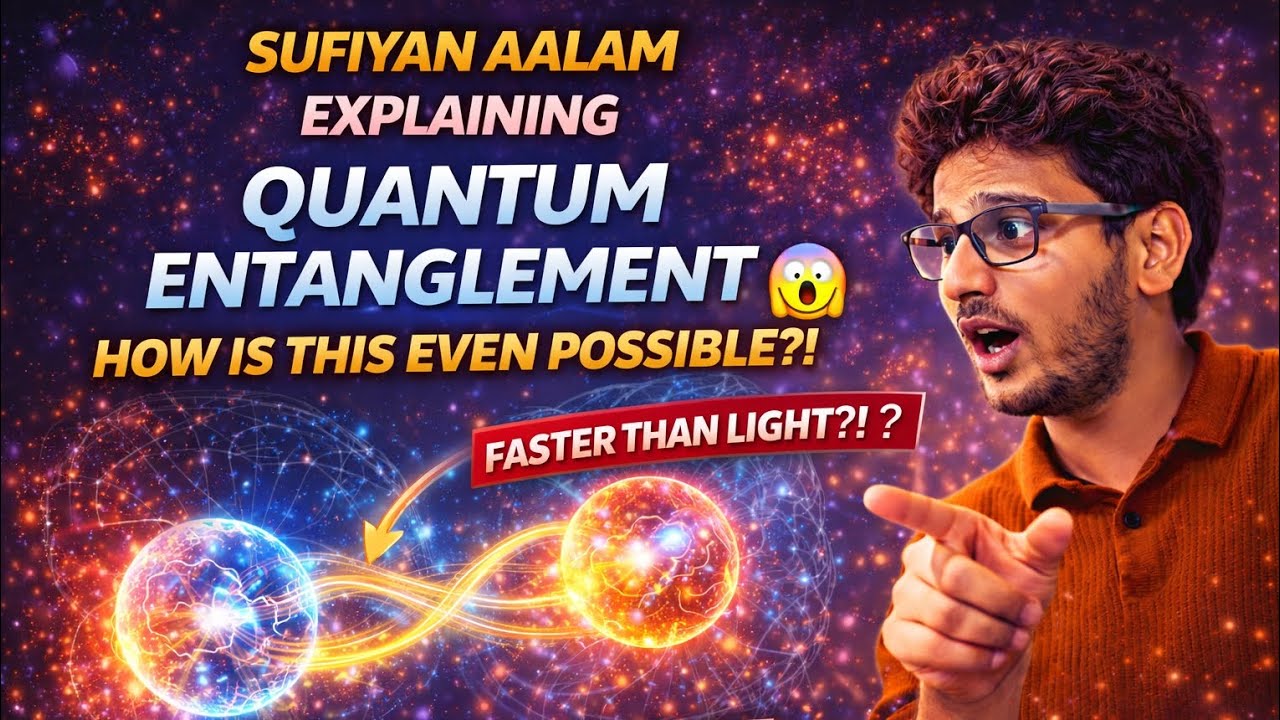 Quantum Entanglement Explained Simply | The Weirdest Law of Physics