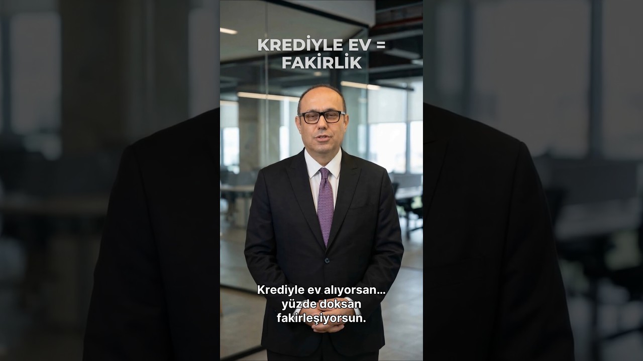 Cem Özberk - Krediyle el alırsan fakirleşirsin. Topraktan gayrimenkul yatırımı vs kredili satın alma