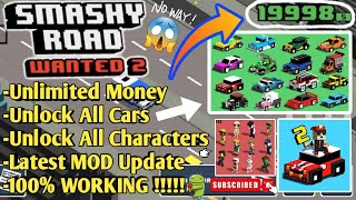 SMASHY ROAD WANTED 2 MOD APK. Unlimited Money, Unlock all Cars And Characters (Android) Games screenshot 5