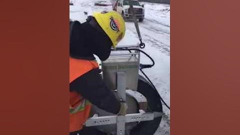 25" coil for pipeline demagnetization