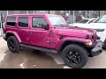 2022 Pink Panther Jeep Wrangler Sahara Altitude Unlimited 4x4 SUV