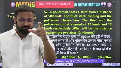 SSC GD 2026|| KARMA BATCH||Time speed And Distance|| समय, गति और दूरी ||class 07 #karmabatch #sscgd