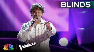 Connor Closs NAILS the High Notes on Hozier’s “Too Sweet' | The Voice Blind Auditions | NBC