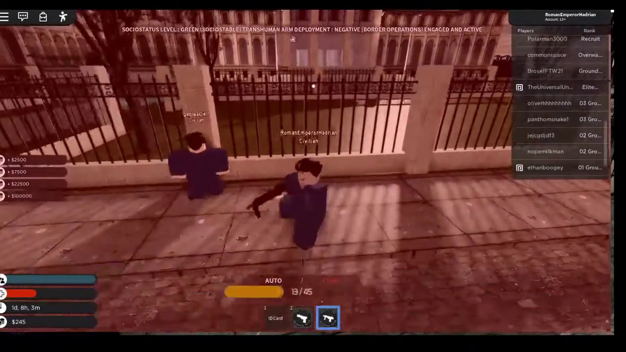 How to take out an OTA in Roblox City 17 - YouTube