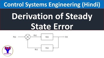 Derivation of Steady state error in Hindi