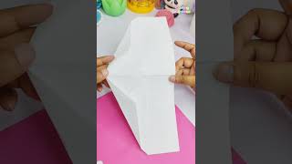 Easiest paper glider 😱😱#shorts #youtineshorts #craftingwardrobe