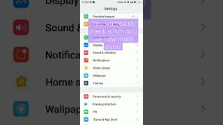 which app use how much data you want to check?than do so.....#trending#shorts#you tube screenshot 2