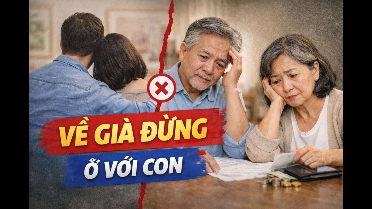 Tuổi Già Đừng Dại Mà Ở Với Con Cháu,Hãy Suy Nghĩ Thấu Đáo Để Tránh Rắc Rối Về Sau