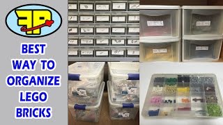Best way to organize your Lego bricks - Lego storage