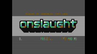 ONSLAUGHT - Realms of Darkness crack intro for C64 Commodore 64 (4K & 60fps)
