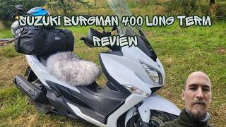 Suzuki Burgman 400 long term review. Likes and dislikes