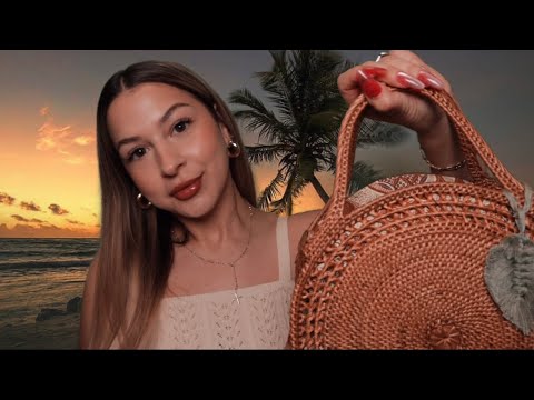 ASMR what’s in my bag? (Ocean soundzzz)