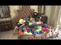 REPLACING BRAWADIS BED WITH BALLOONS PRANK!! | MAMA RUG AND PAPA RUG