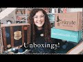 Unboxing: Wizarding Trunk Year 7.2, Owlcrate & Book Box Club! | Book Roast [CC]