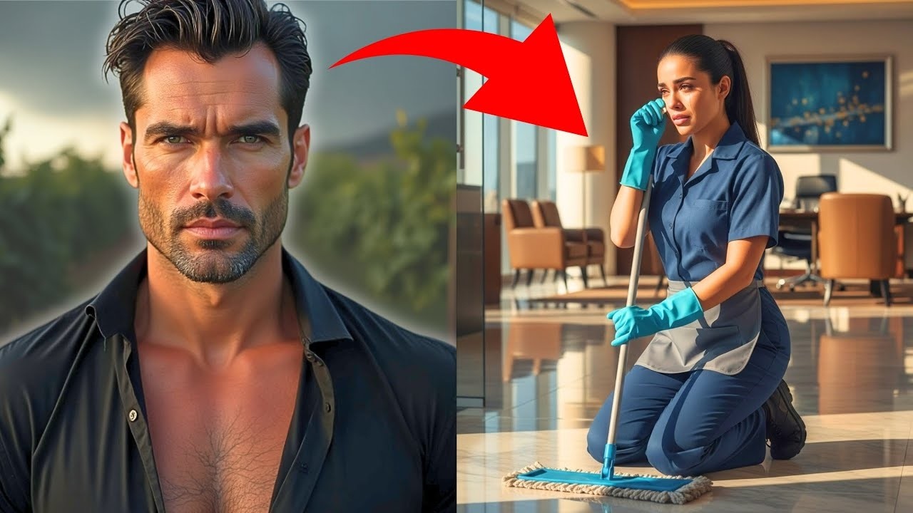 Ella fue su AMANTE… pero ahora el MILLONARIO la VE barriendo el PISO… ocultando sus LÁGRIMAS