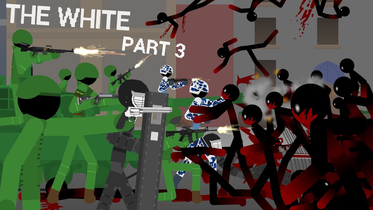“EVACUATION” THE WHITE | stick nodes zombie animation |