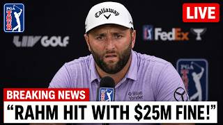 Golf World EXPLODES After Jon Rahm Faces SHOCKING $25M PGA Tour Bombshell!