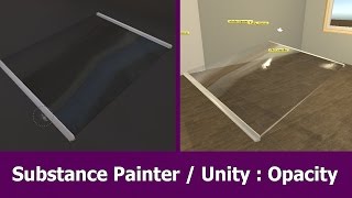 Substance Painter 2 Opacity Glass for Unity 5