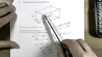 Pearson Specimen Paper 3H Set 1 Q12 For 2018 exams onwards