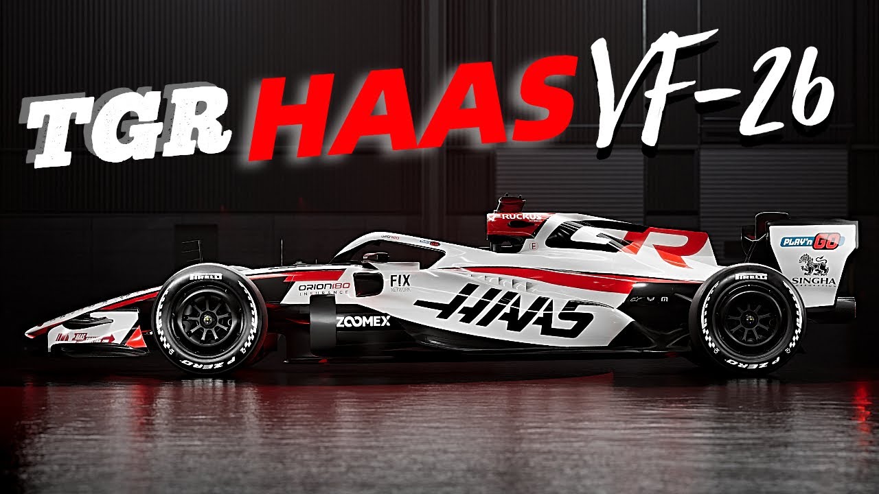 TGR Haas VF-26 | New 2026 F1 Car, Ferrari Engine & Toyota Partnership Revealed