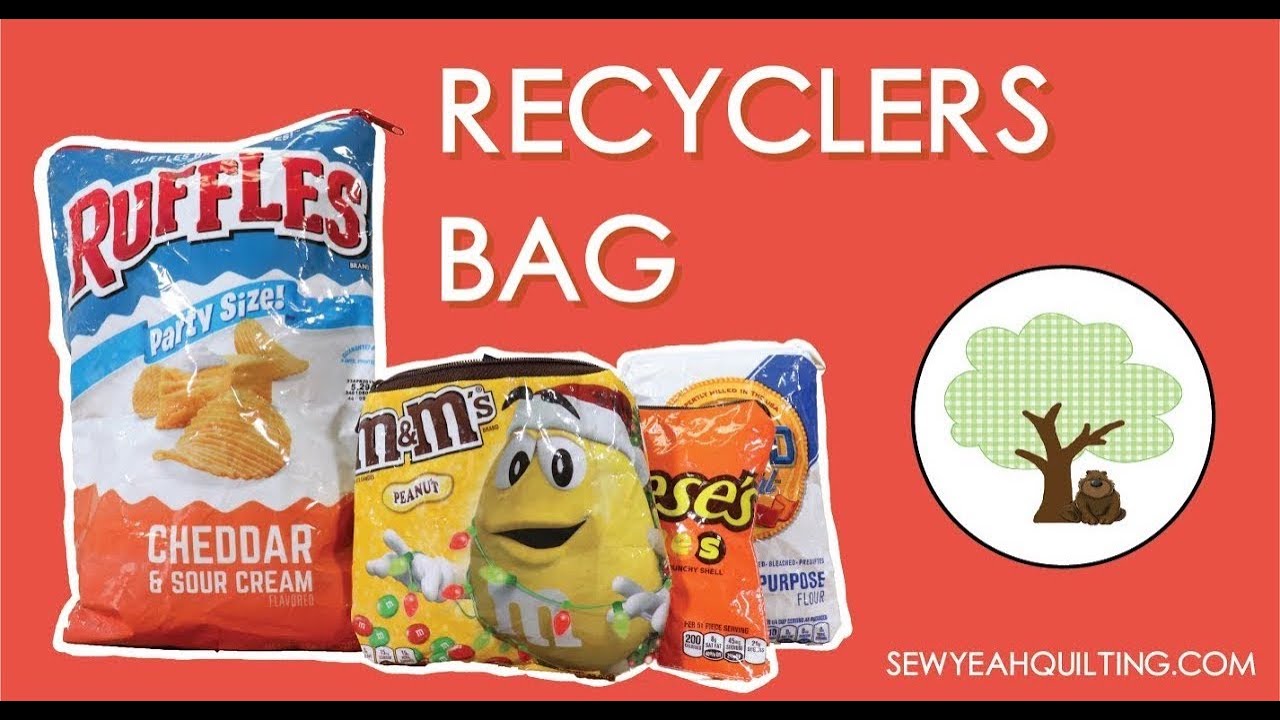DIY Recycled Bag Easy & Fun IronOn Vinyl Project YouTube