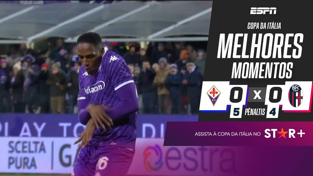 FIORENTINA CLASSIFICADA NOS PÊNALTIS! Fiorentina 0 (5) x (4) 0 Bologna | Melhores Momentos