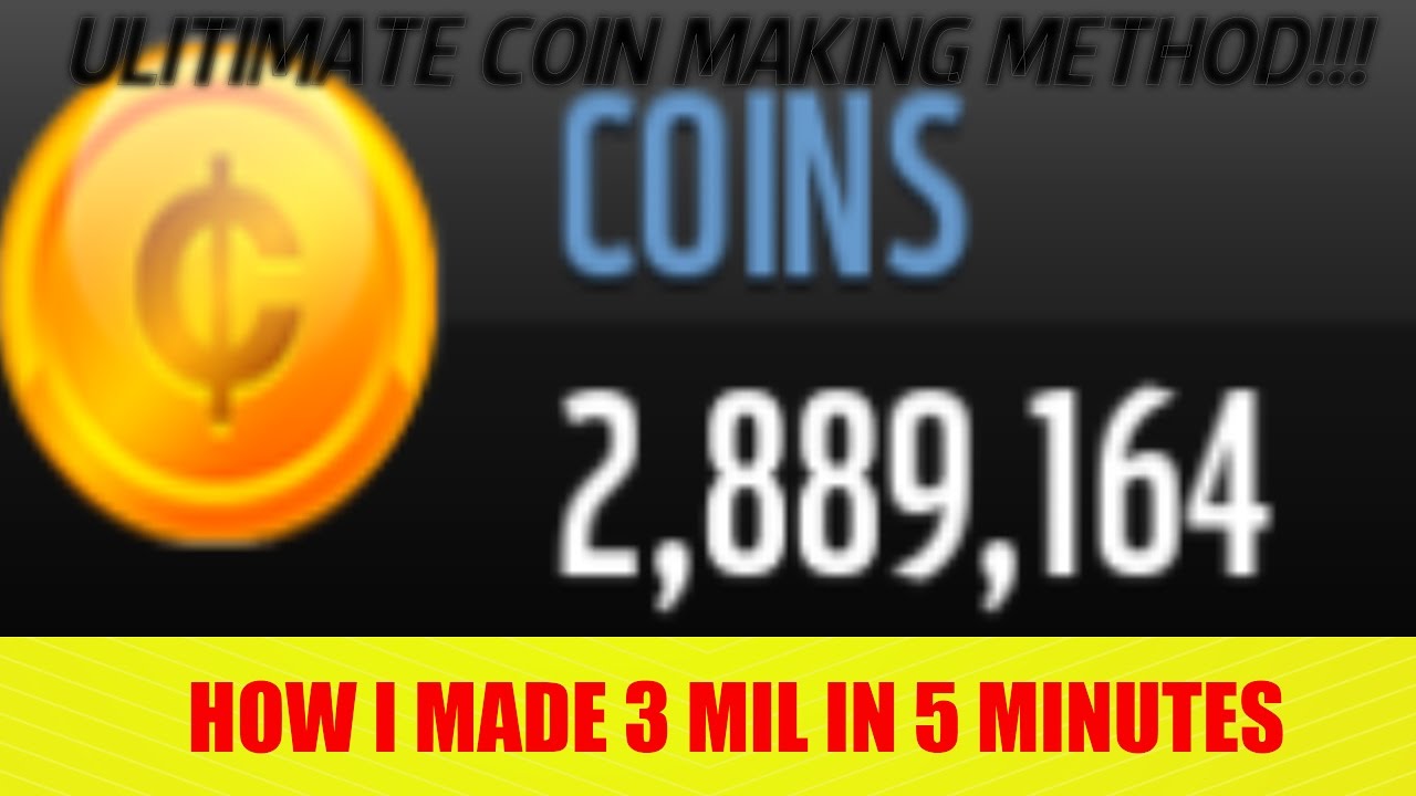 INSANE COIN MAKING METHOD! 3 MILLION COINS! Madden mobile 17