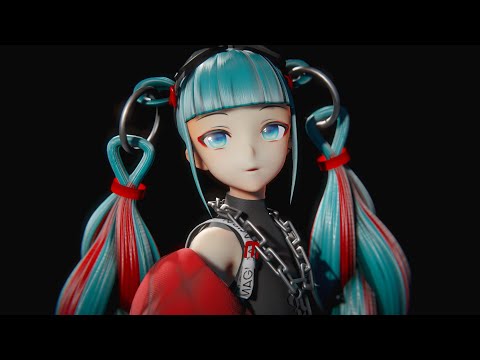 【MMD】Ghost Rule / ゴーストルール [DECO*27]【YYB 初音ミク】