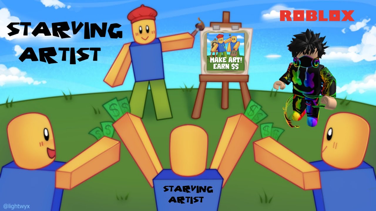 Suis Je Vraiment Un Artiste Roblox Starving Artist YouTube 
