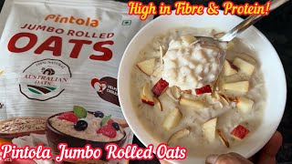 Download Lagu Pintola Jumbo Rolled Oats Recipe \u0026 Review | How to make Pintola Rolled Oats | Pintola Rolled Oats MP3