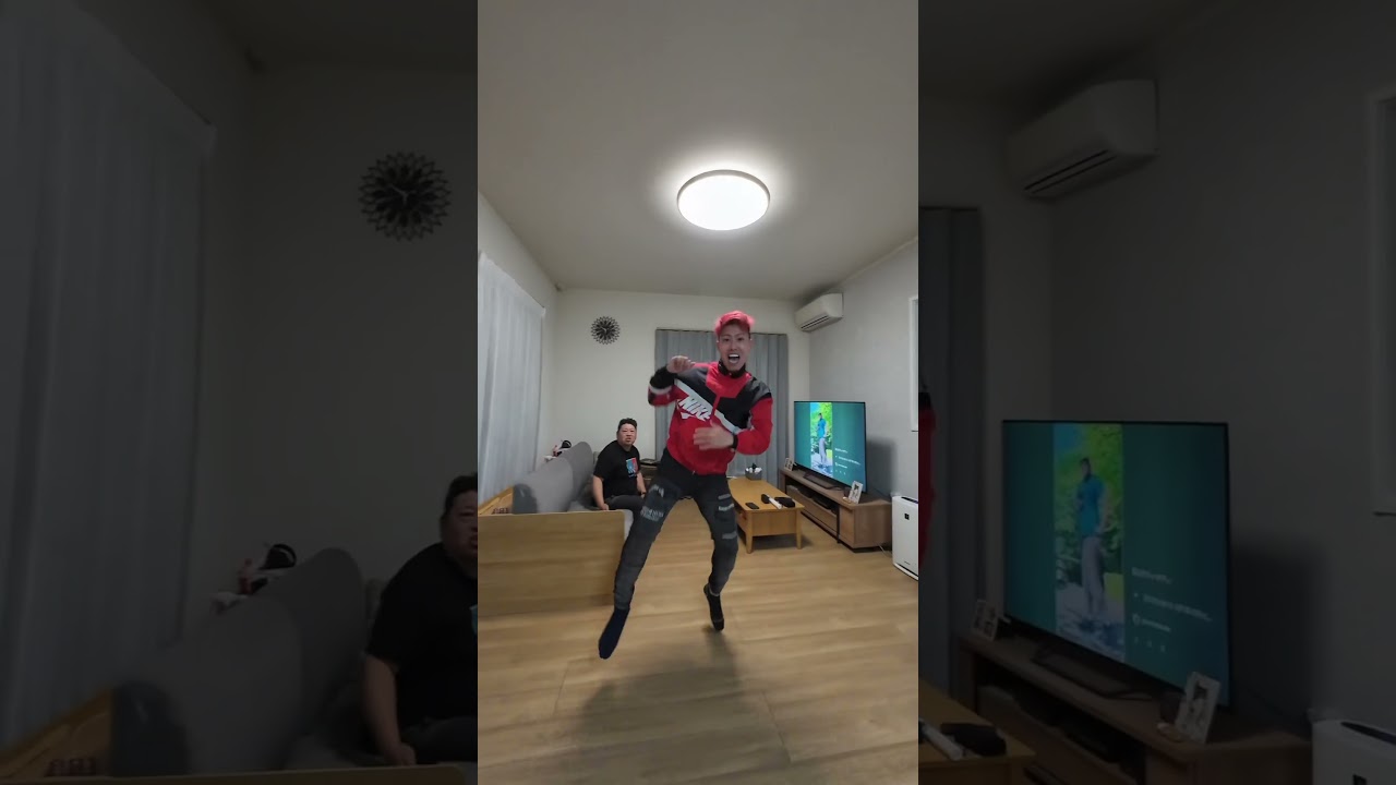 横揺れ親父びっくり