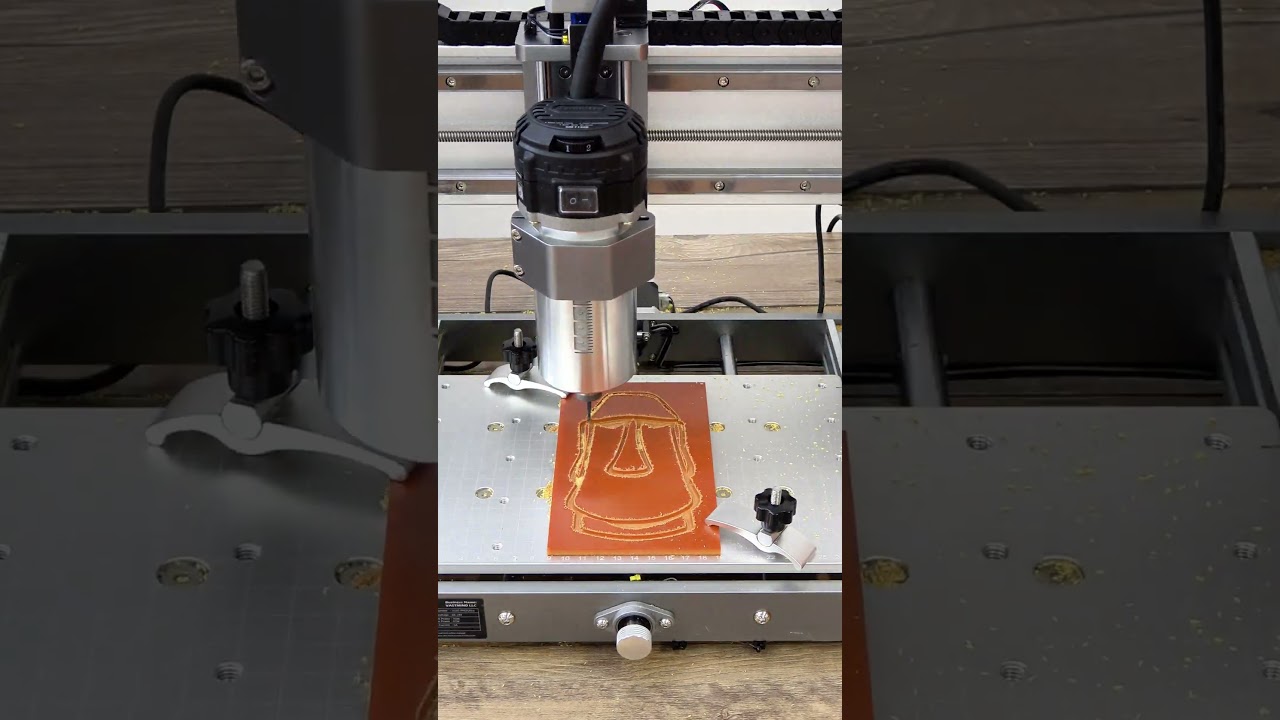 We put the new Genmitsu 3020-PRO Ultra to work, carving a Moai on bakelite with precision and ease